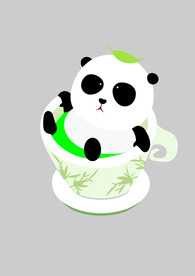 杯子熊猫