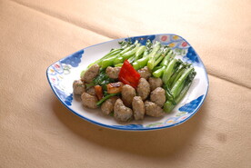 鱼丸 菜心