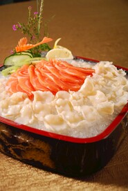 三文鱼刺身拼盘