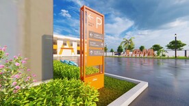 工业风导视牌指引牌