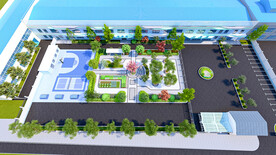 办公区工厂广场公园景观