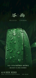 谷雨节气海报