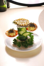 芝士焗鲍鱼元贝