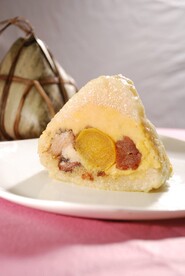 蛋黄猪肉粽 粽子