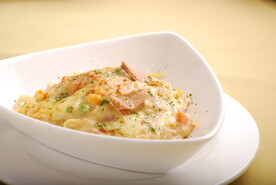 芝士焗意粉 意面