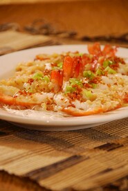 蒜蓉蒸虾 开边虾