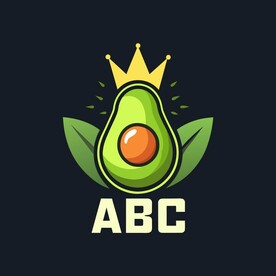 牛油果头像的公司logo设计