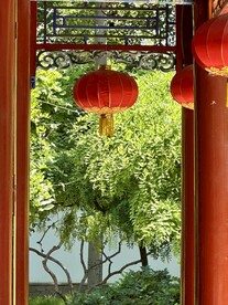 大观园绿植古建