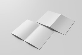 对折页样机 