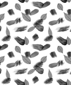 水墨叶子