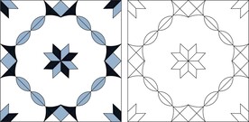 欧式大理石拼花地砖