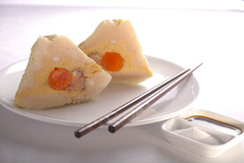 粽子 咸蛋黄猪肉粽