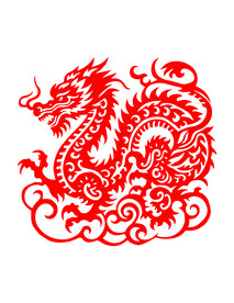 剪纸龙