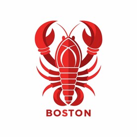 波士顿龙虾logo