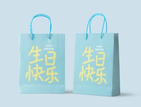 纸袋样机