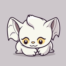 有趣魔物卡通儿童插画