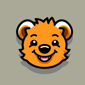 可爱猎狗矢量卡通画儿童插画