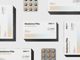 药物包装盒样机