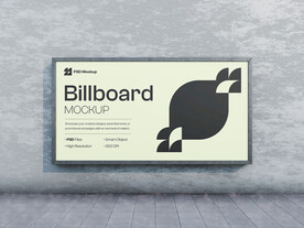 户外广告样机
