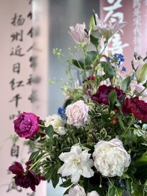 国家植物园临展花艺布置