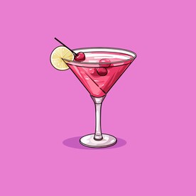 夏威夷饮料卡通绘画儿童插画