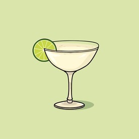 夏威夷饮料卡通绘画儿童插画