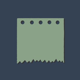 卡通便签纸矢量简笔画