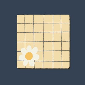 卡通便签纸矢量简笔画