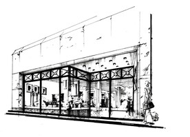 手绘作品方案草图