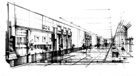 手绘作品方案草图