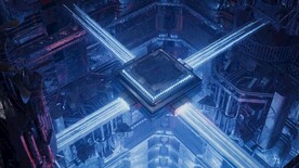  C4D模型 芯片