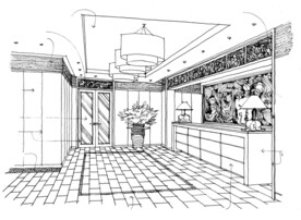 草图手绘素描效果