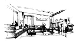 草图手绘素描效果