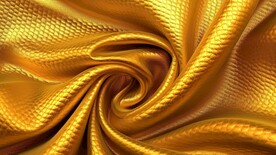 金色丝绸
