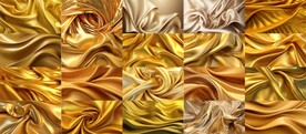 金色丝绸