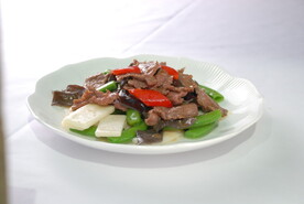 淮山木耳鸵鸟肉 