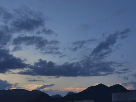 傍晚天空