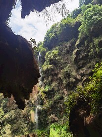 马岭河峡谷风景