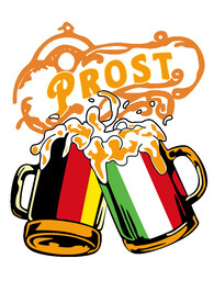 卡通玻璃杯插画