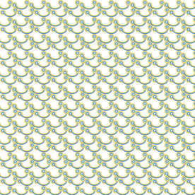 中式祥云底纹花纹波浪花朵