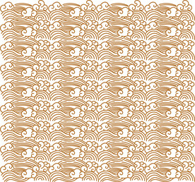 中式祥云底纹花纹