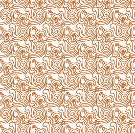 中式祥云底纹花纹