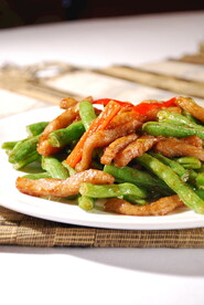 四季豆炒肉