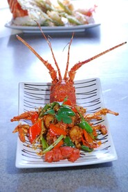 炒龙虾 香辣龙虾