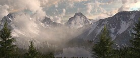 C4D模型 山