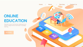 教育网页设计 