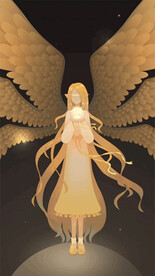 金色翅膀女孩MP4动画