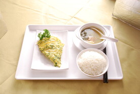 煎蛋饺 米饭套餐