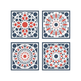 矢量花纹