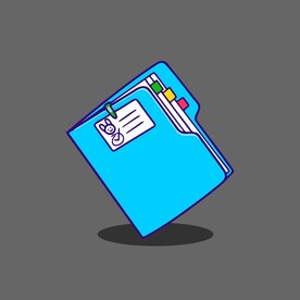 笔记本日志矢量卡通儿童插画图片